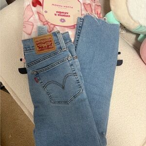 Levi's Women's Light Blue Straight Leg Jeans